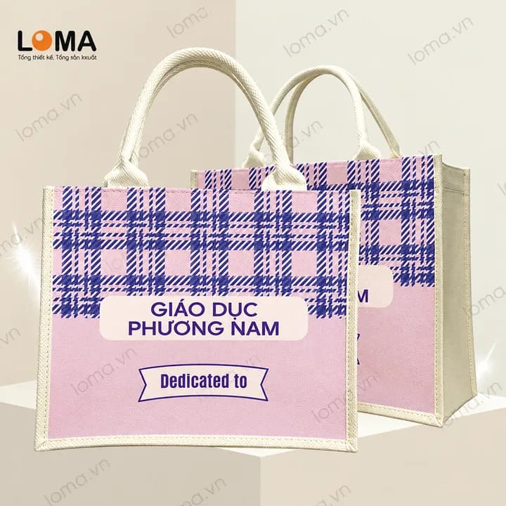 Tím: Họa tiết kẻ caro tím pastel